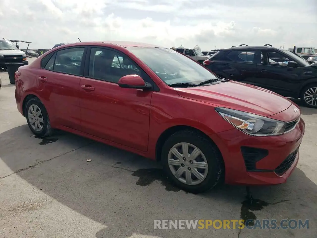 4 fotografías del automóvil dañado 3KPA24AD0PE604236 KIA RIO 2023