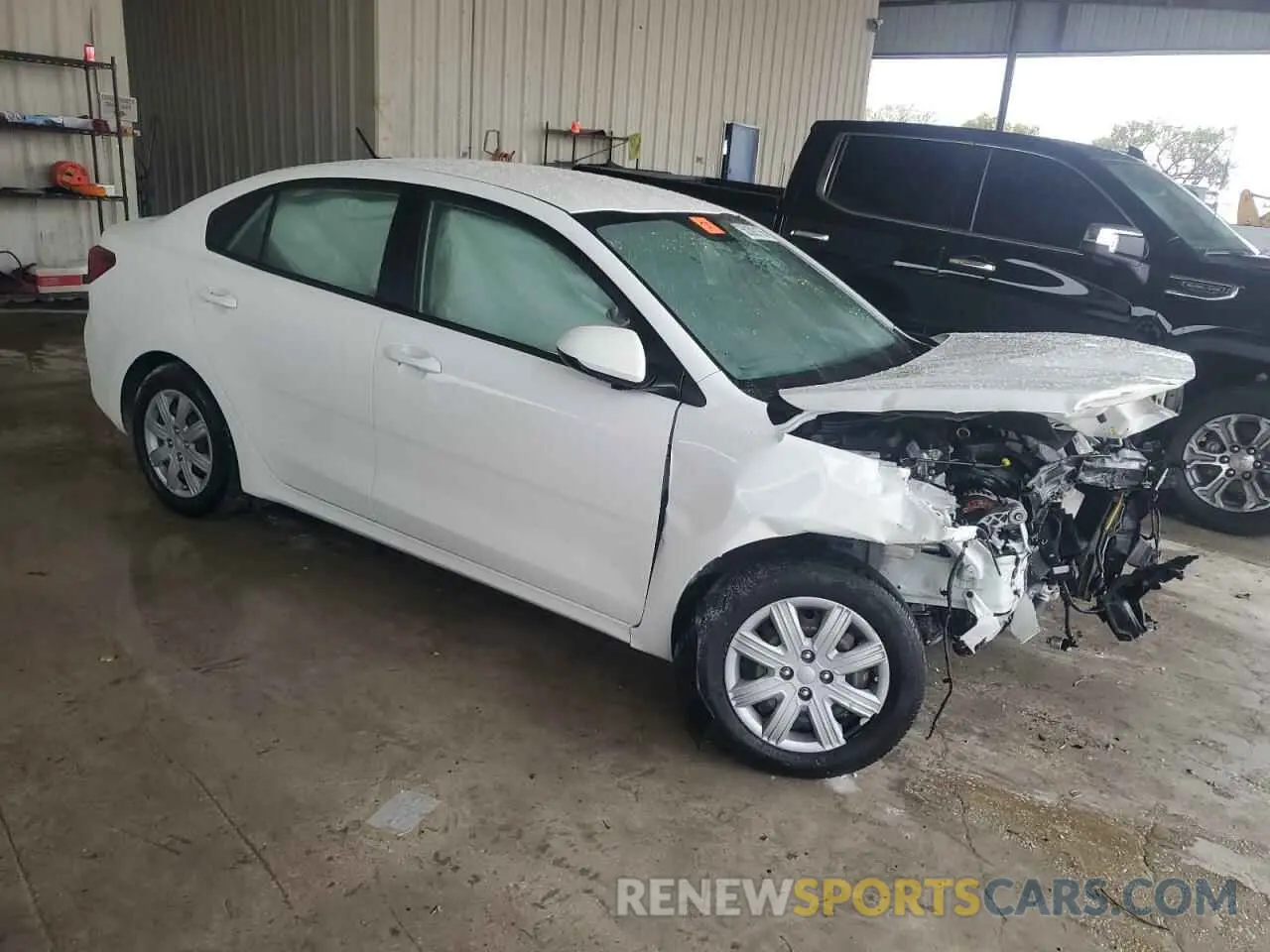 4 fotografías del automóvil dañado 3KPA24AD1PE521334 KIA RIO 2023
