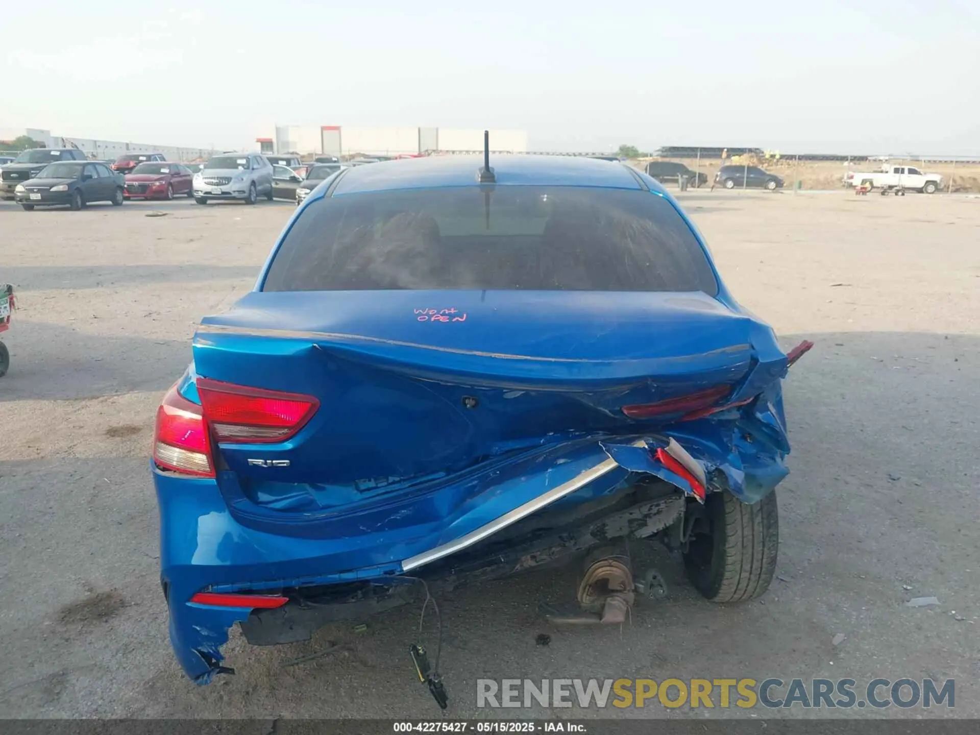 16 fotografías del automóvil dañado 3KPA24AD1PE541860 KIA RIO 2023