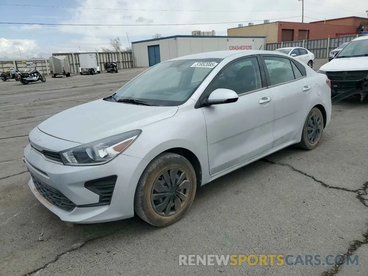 1 fotografías del automóvil dañado 3KPA24AD1PE544368 KIA RIO 2023