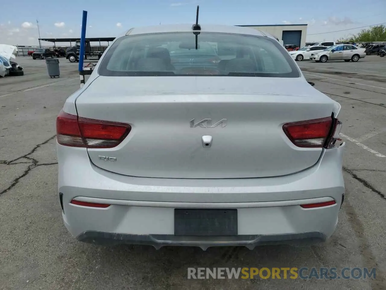 6 fotografías del automóvil dañado 3KPA24AD1PE544368 KIA RIO 2023