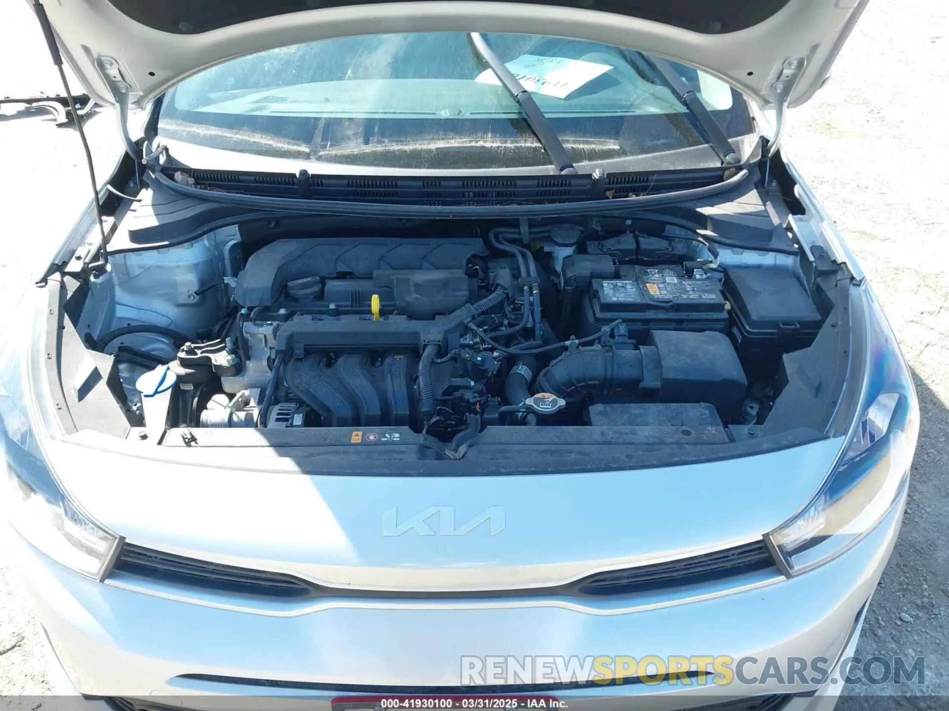 10 fotografías del automóvil dañado 3KPA24AD1PE545696 KIA RIO 2023