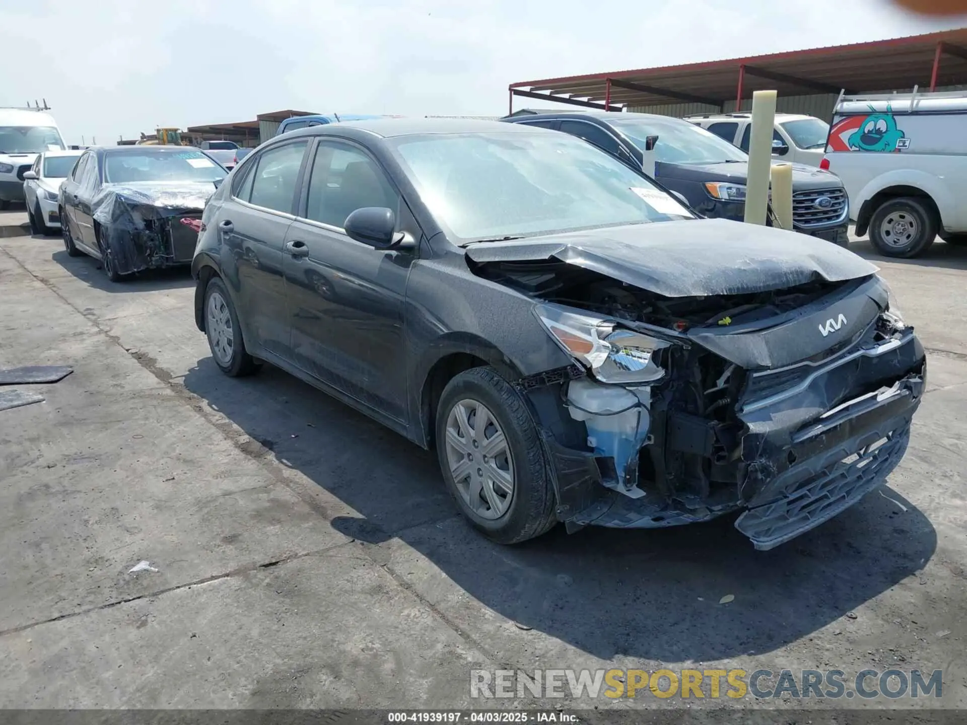 1 fotografías del automóvil dañado 3KPA24AD1PE545813 KIA RIO 2023