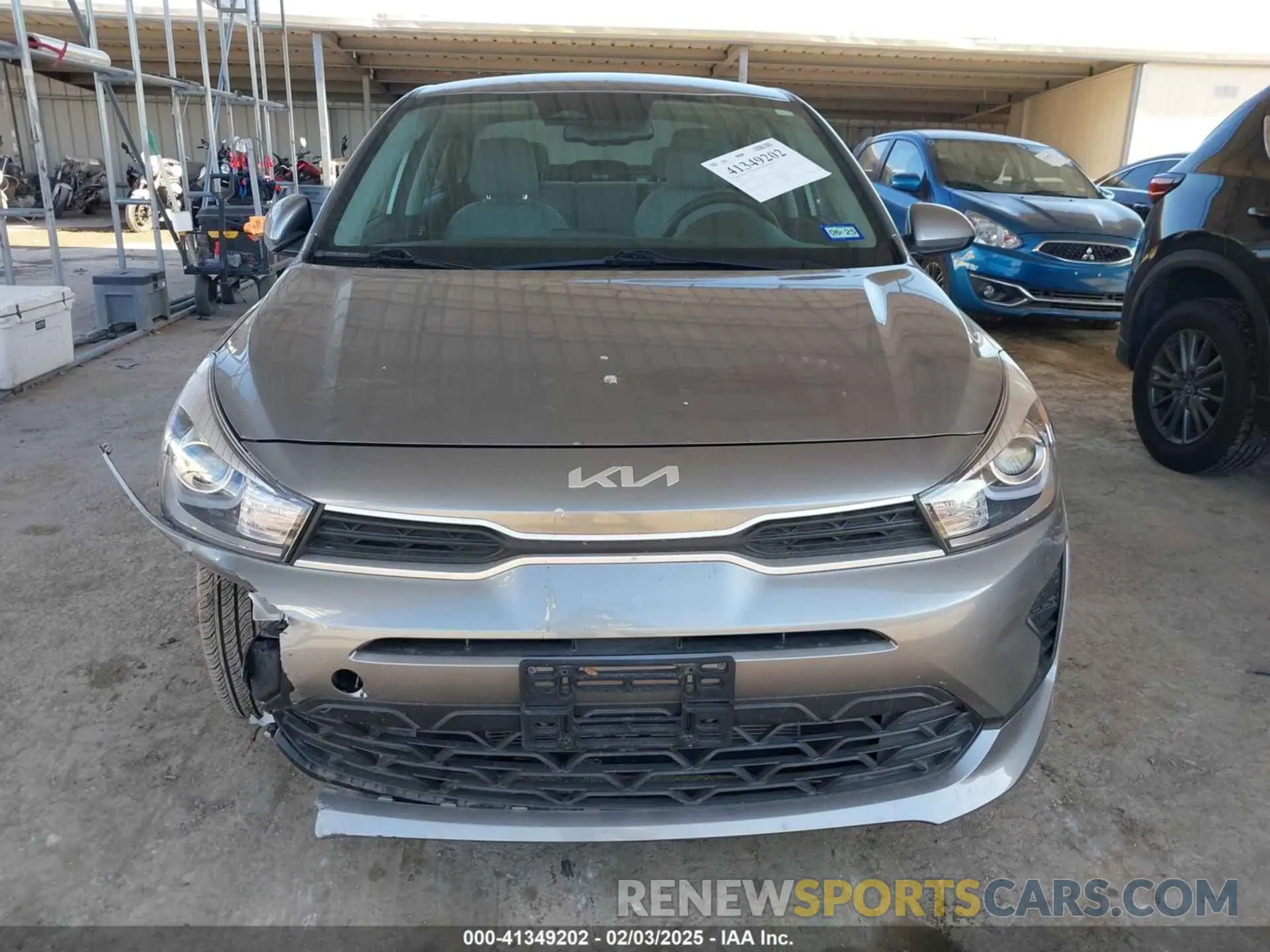 12 fotografías del automóvil dañado 3KPA24AD1PE579816 KIA RIO 2023
