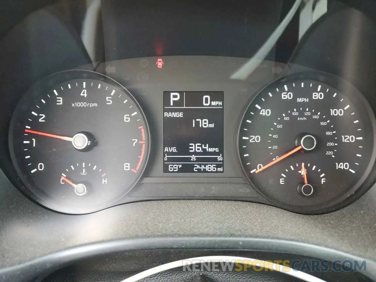 9 fotografías del automóvil dañado 3KPA24AD1PE615715 KIA RIO 2023