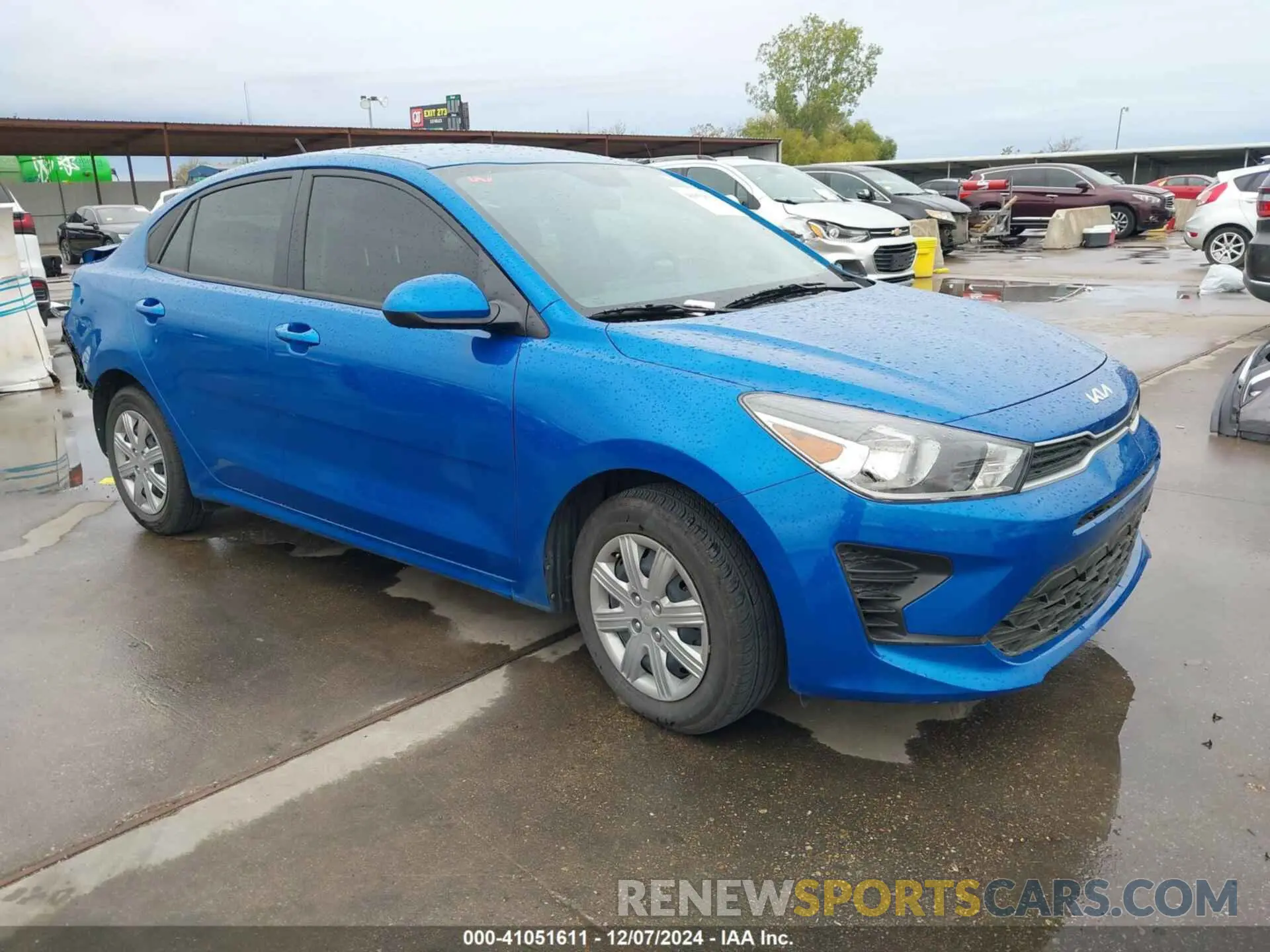 1 fotografías del automóvil dañado 3KPA24AD1PE628867 KIA RIO 2023