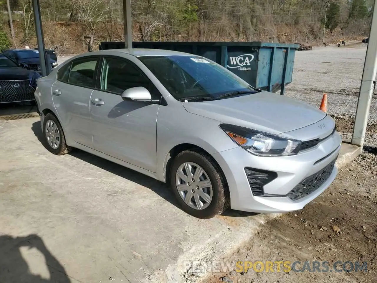 4 fotografías del automóvil dañado 3KPA24AD2PE533363 KIA RIO 2023