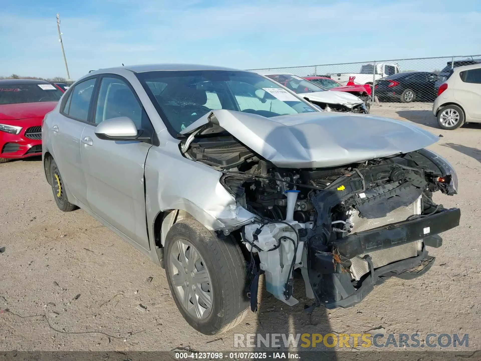 1 fotografías del automóvil dañado 3KPA24AD2PE573121 KIA RIO 2023