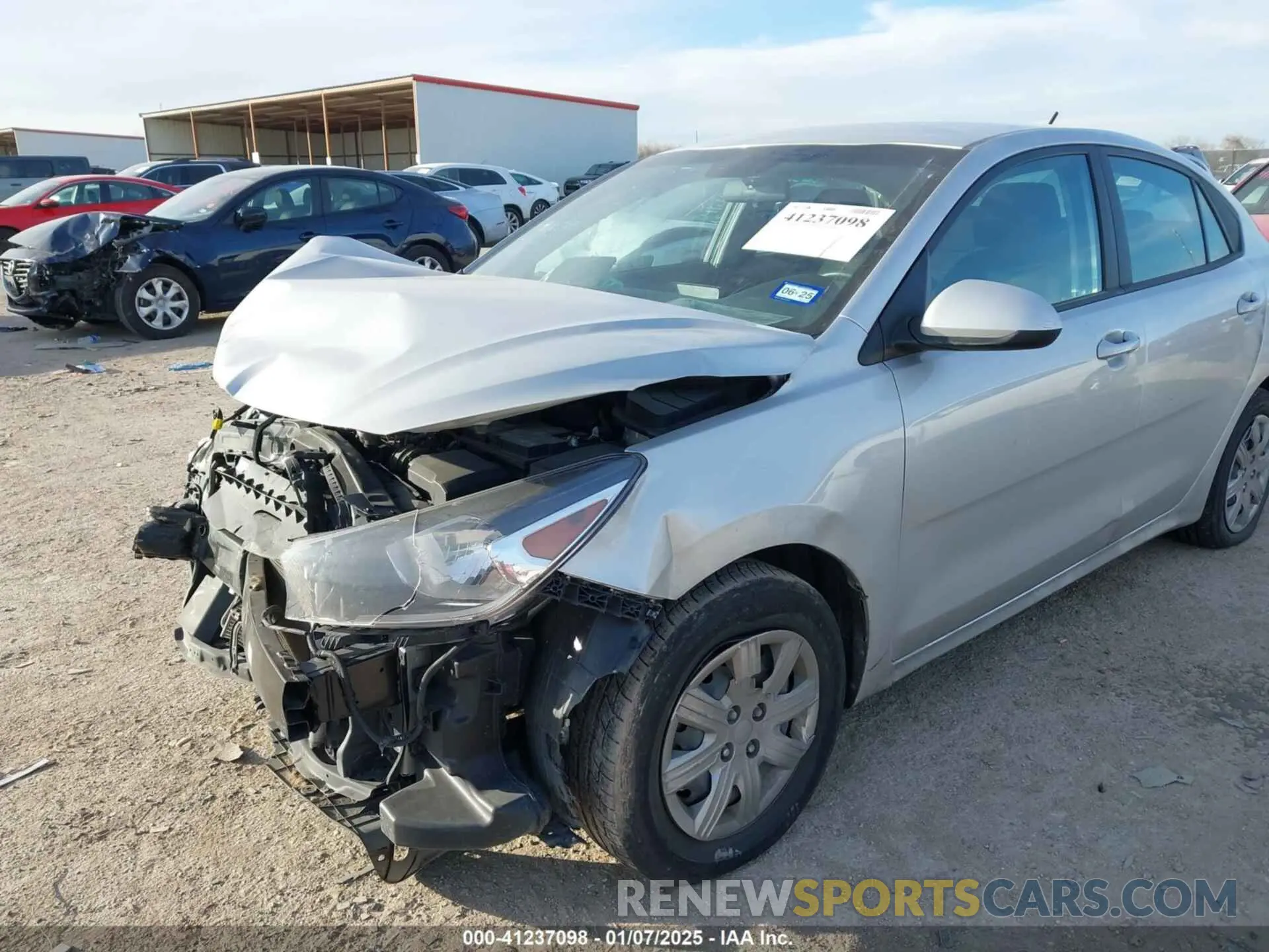 6 fotografías del automóvil dañado 3KPA24AD2PE573121 KIA RIO 2023
