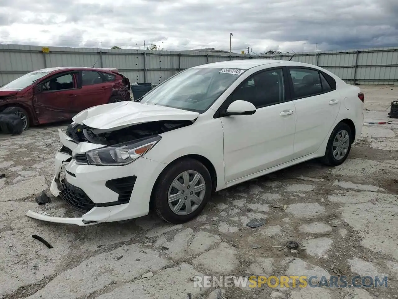 1 fotografías del automóvil dañado 3KPA24AD3PE533954 KIA RIO 2023