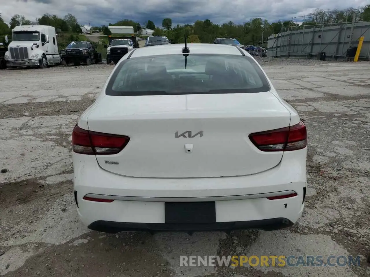 6 fotografías del automóvil dañado 3KPA24AD3PE533954 KIA RIO 2023