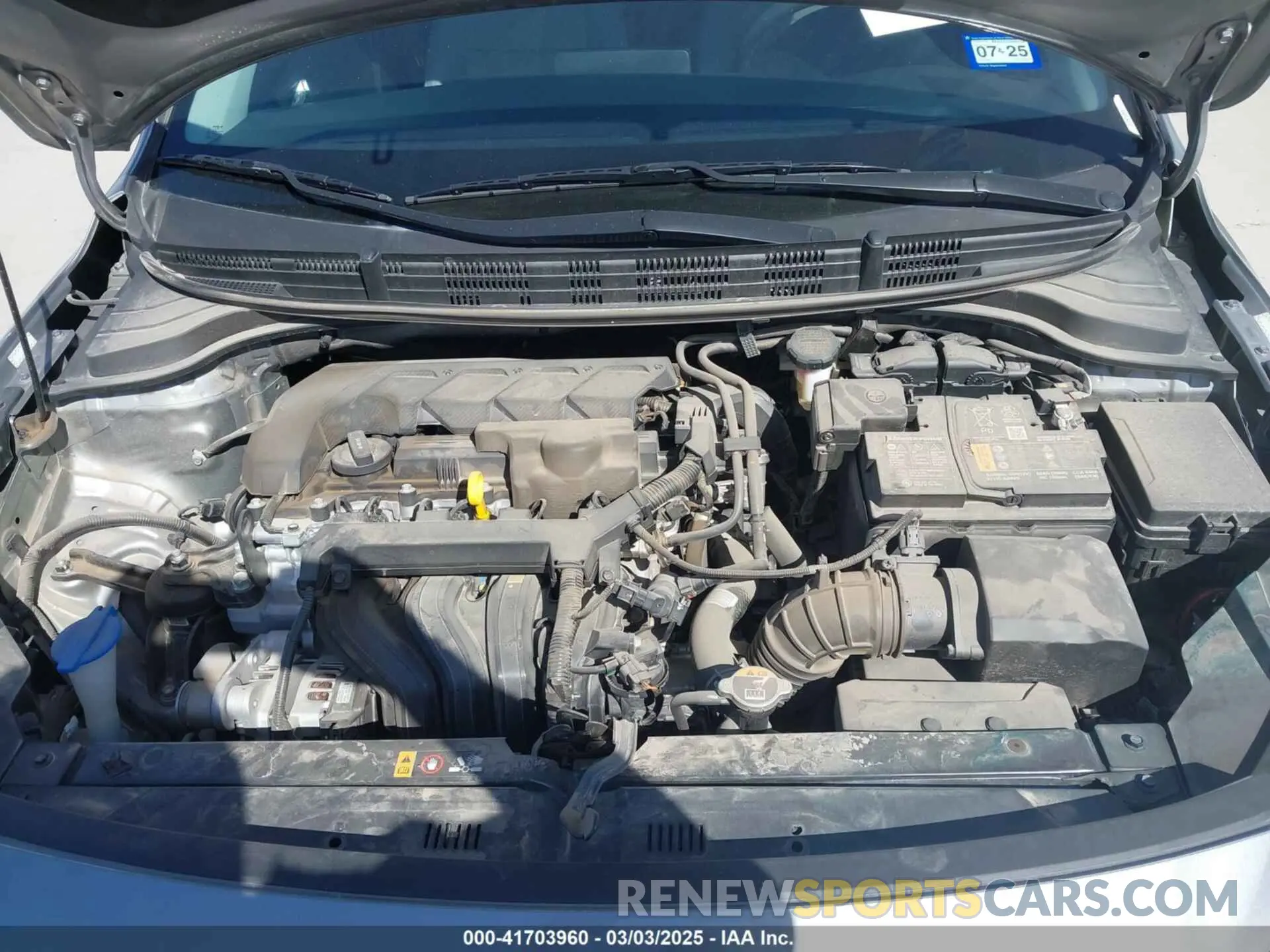 10 fotografías del automóvil dañado 3KPA24AD3PE592647 KIA RIO 2023