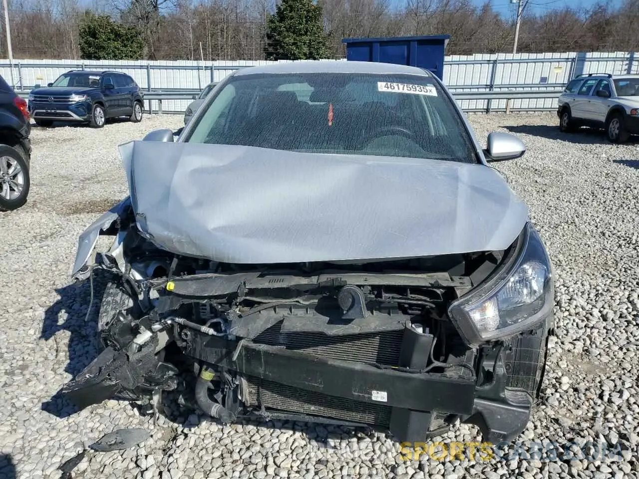 5 fotografías del automóvil dañado 3KPA24AD3PE613044 KIA RIO 2023