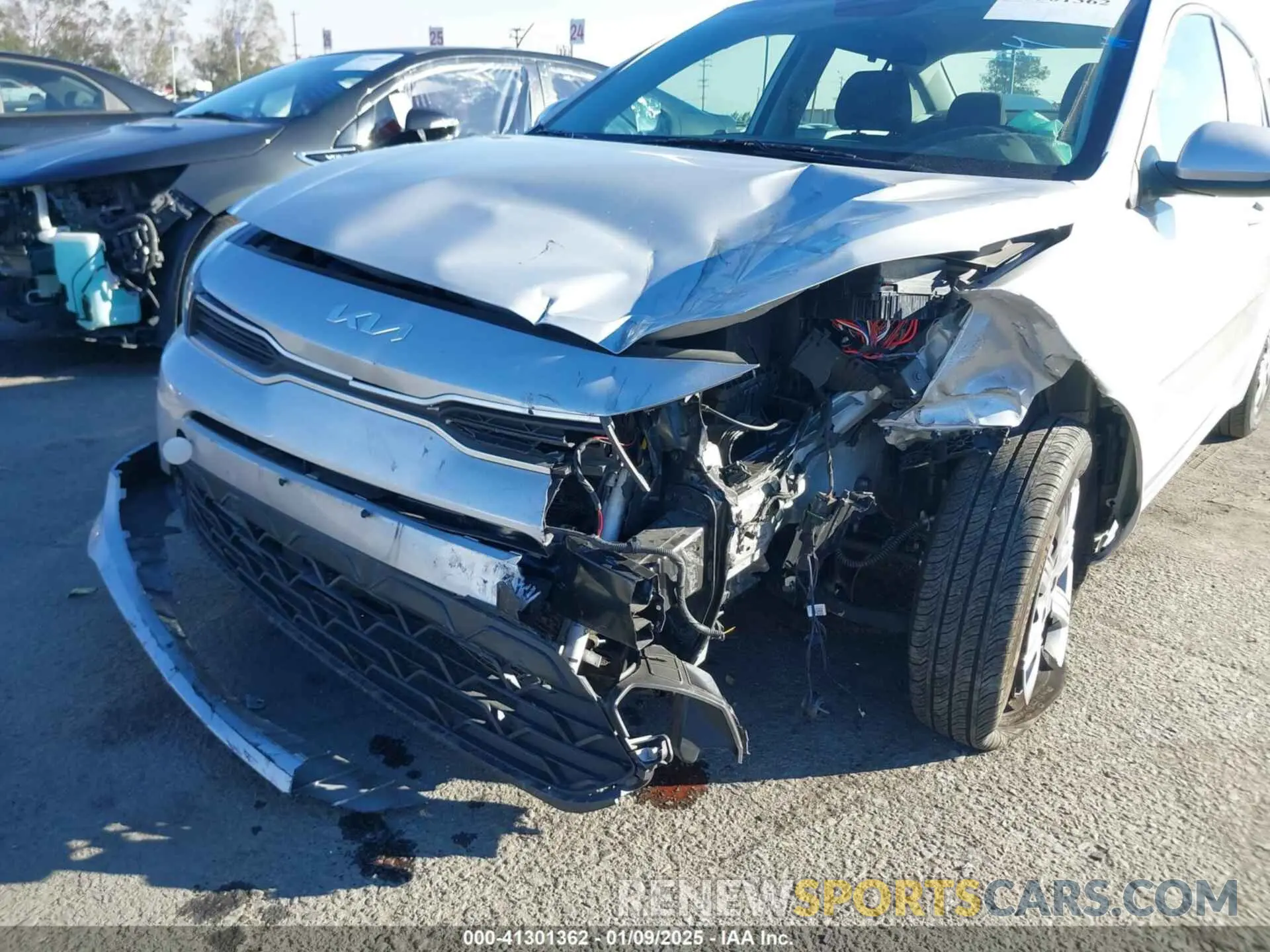 6 fotografías del automóvil dañado 3KPA24AD4PE518136 KIA RIO 2023