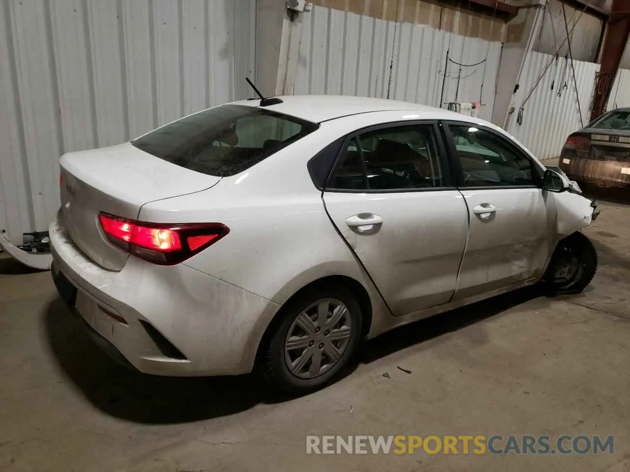 3 fotografías del automóvil dañado 3KPA24AD4PE524051 KIA RIO 2023