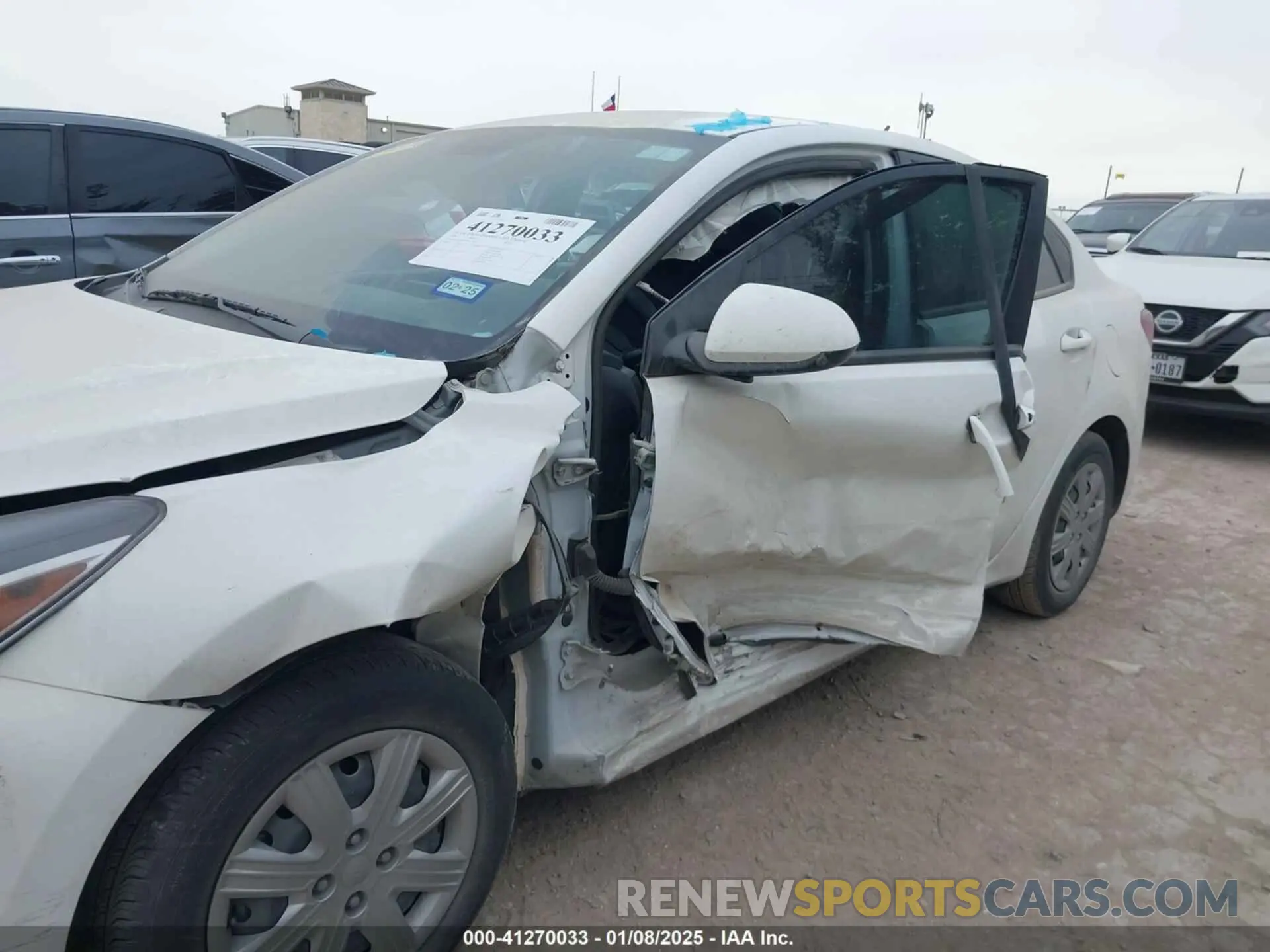 6 fotografías del automóvil dañado 3KPA24AD4PE554165 KIA RIO 2023