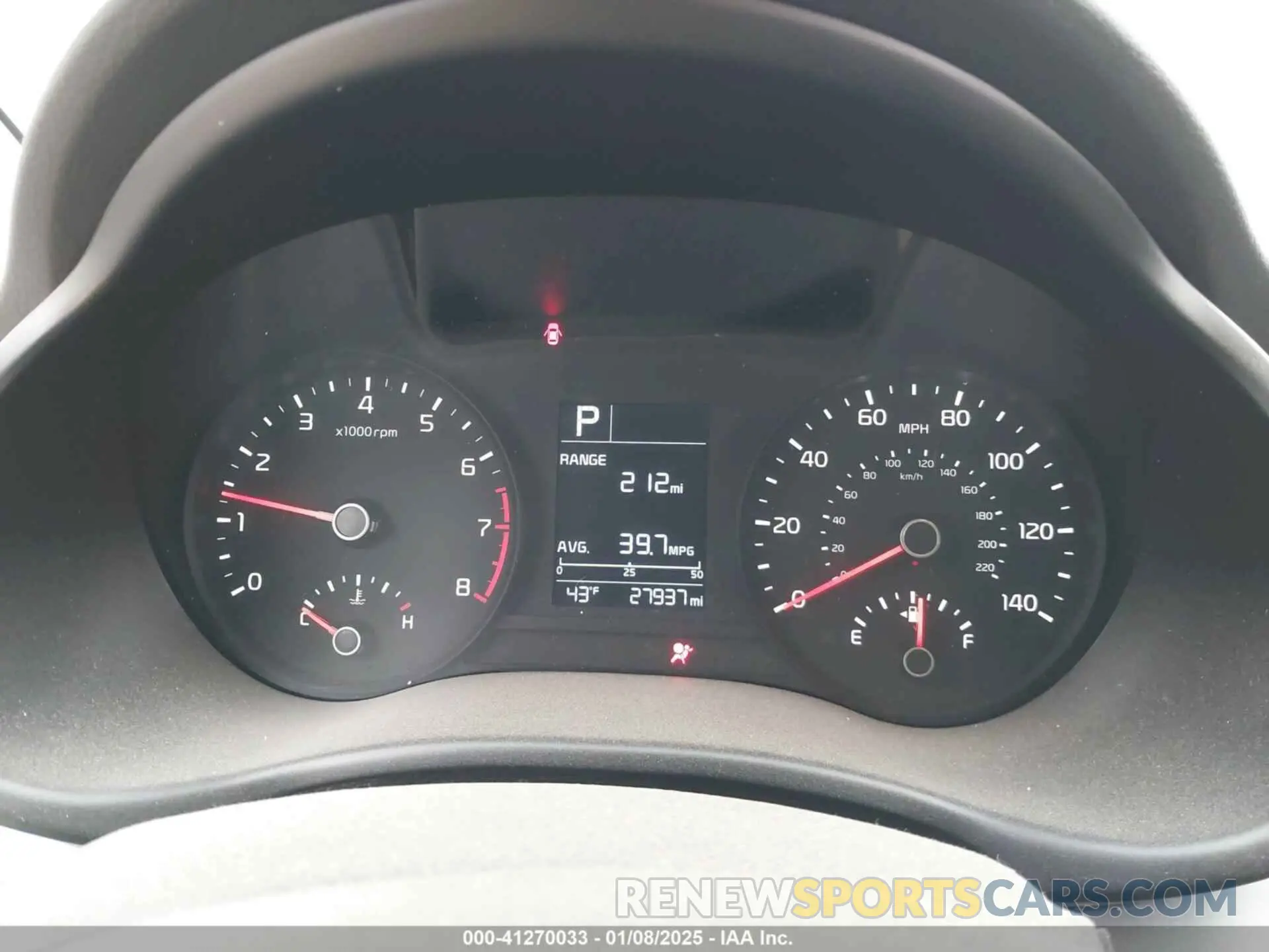 7 fotografías del automóvil dañado 3KPA24AD4PE554165 KIA RIO 2023