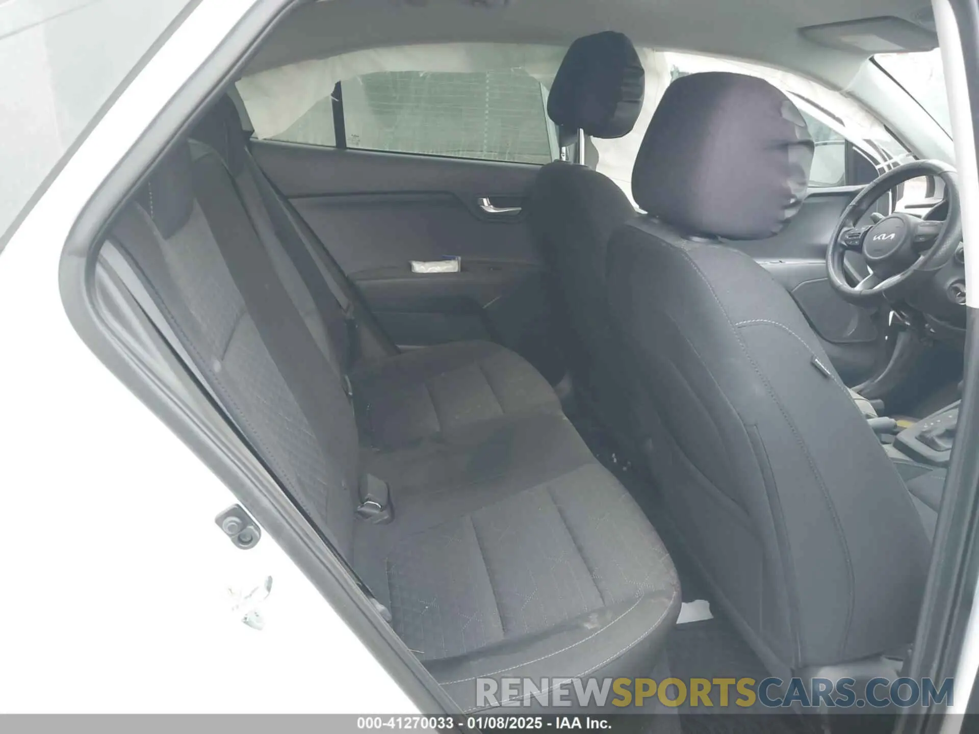 8 fotografías del automóvil dañado 3KPA24AD4PE554165 KIA RIO 2023