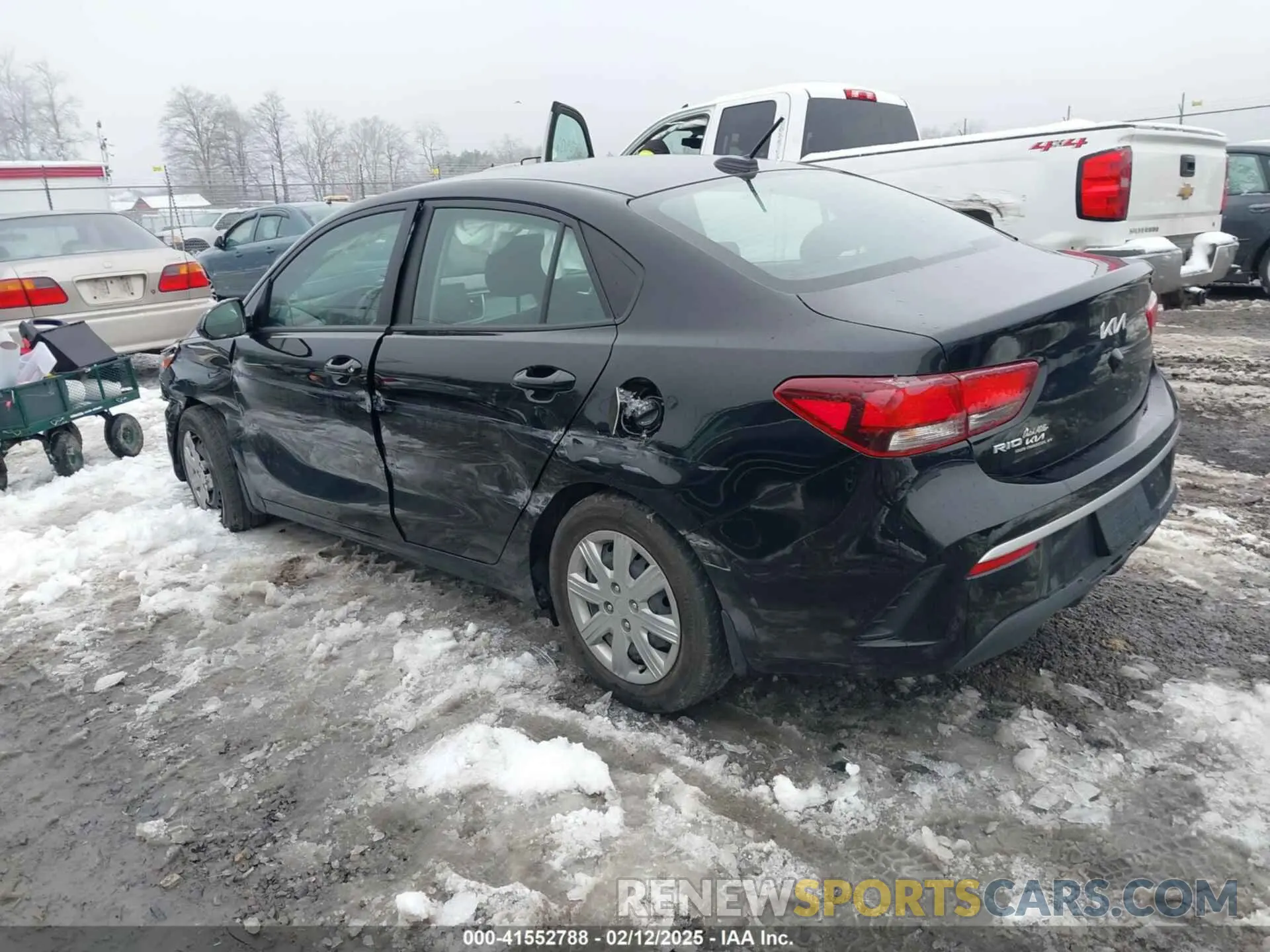 3 fotografías del automóvil dañado 3KPA24AD4PE562234 KIA RIO 2023