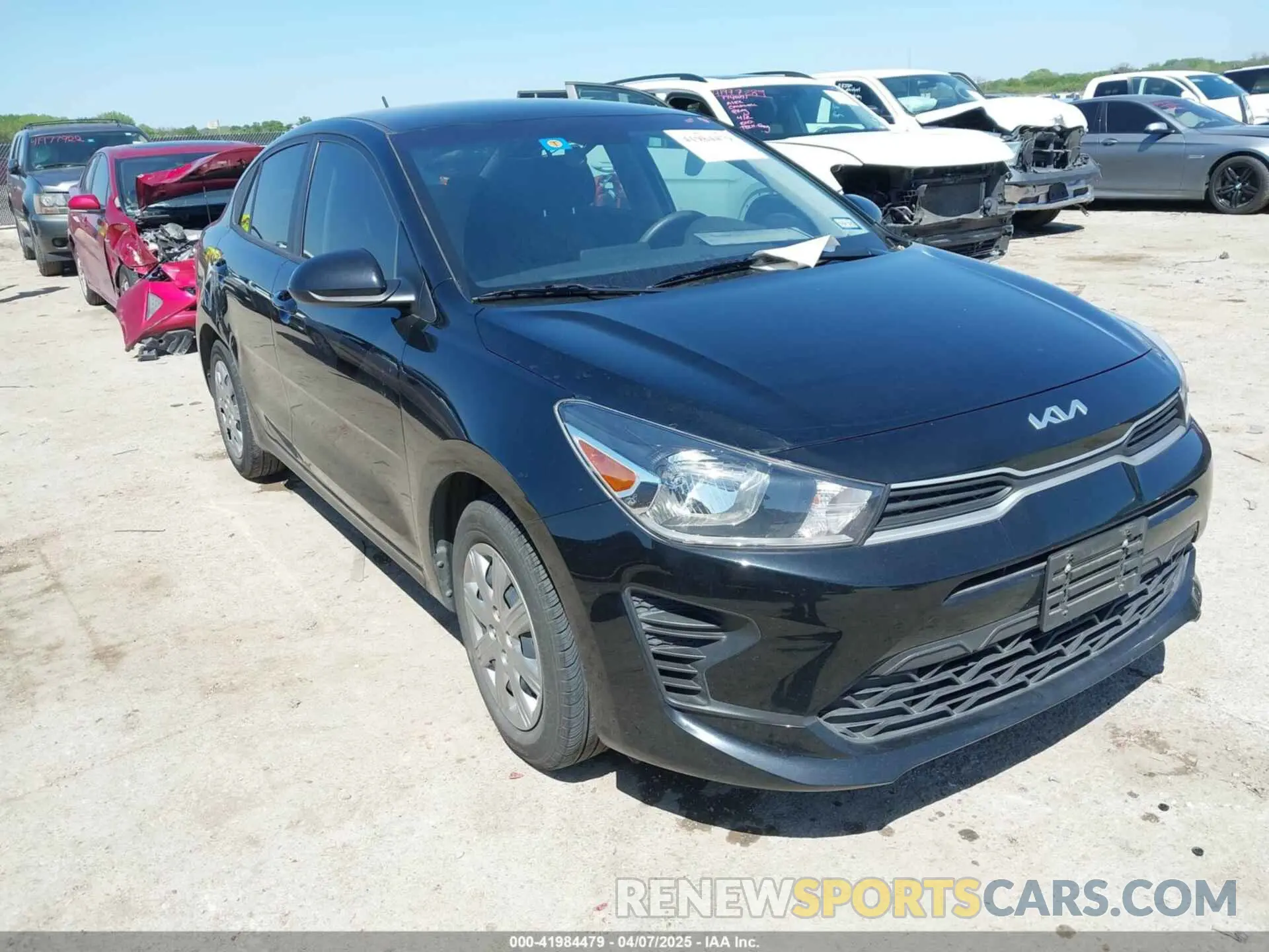 1 fotografías del automóvil dañado 3KPA24AD4PE578904 KIA RIO 2023