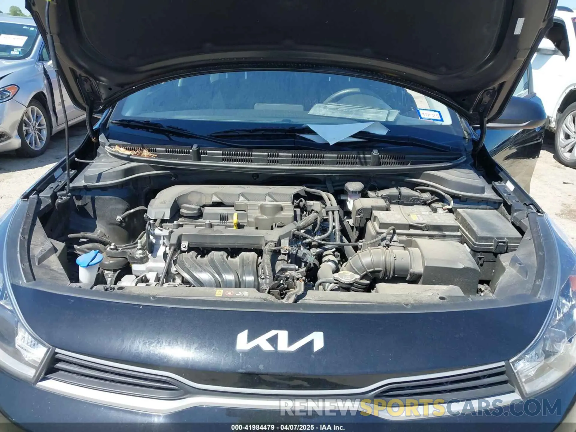 10 fotografías del automóvil dañado 3KPA24AD4PE578904 KIA RIO 2023
