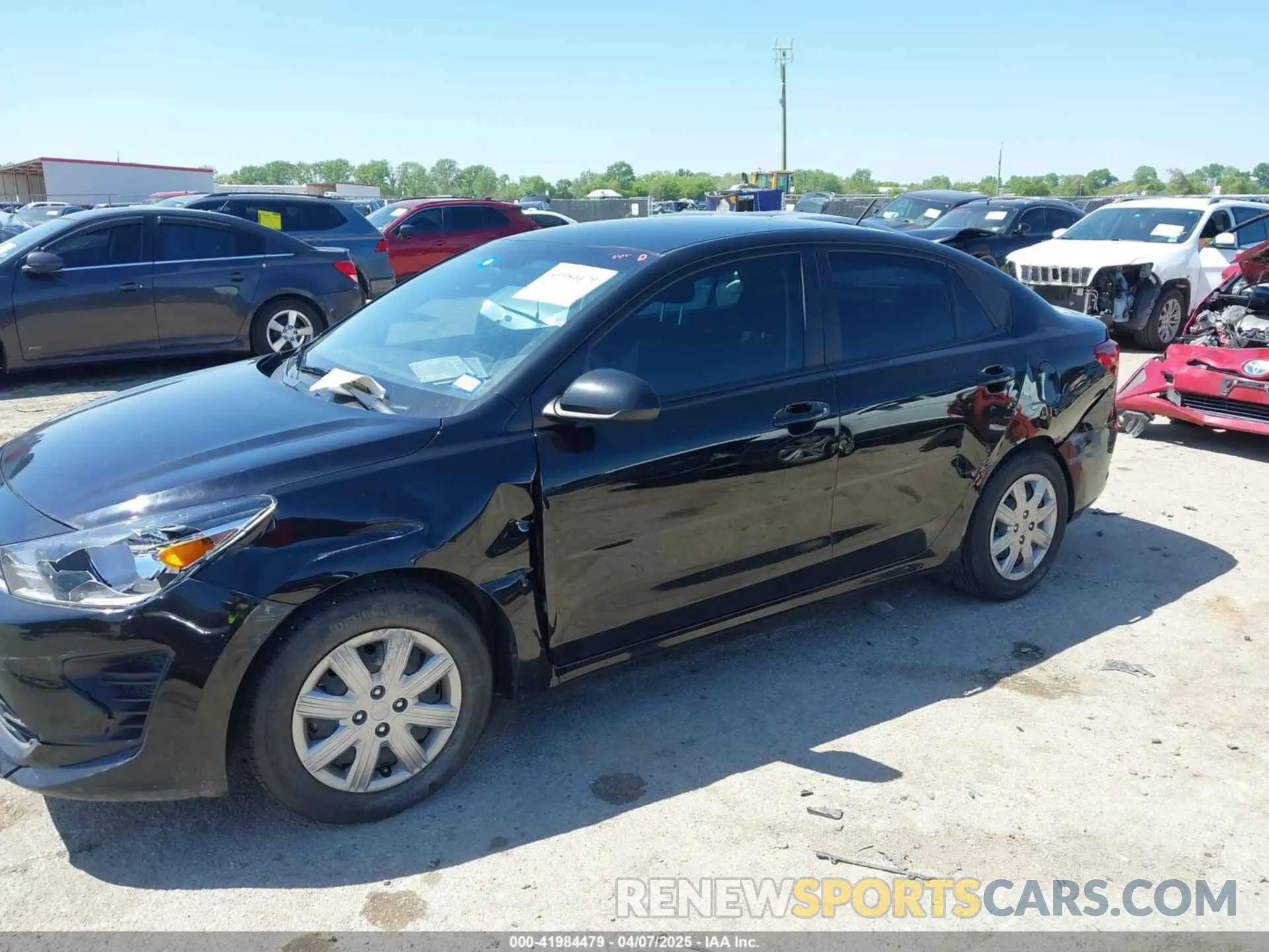 6 fotografías del automóvil dañado 3KPA24AD4PE578904 KIA RIO 2023