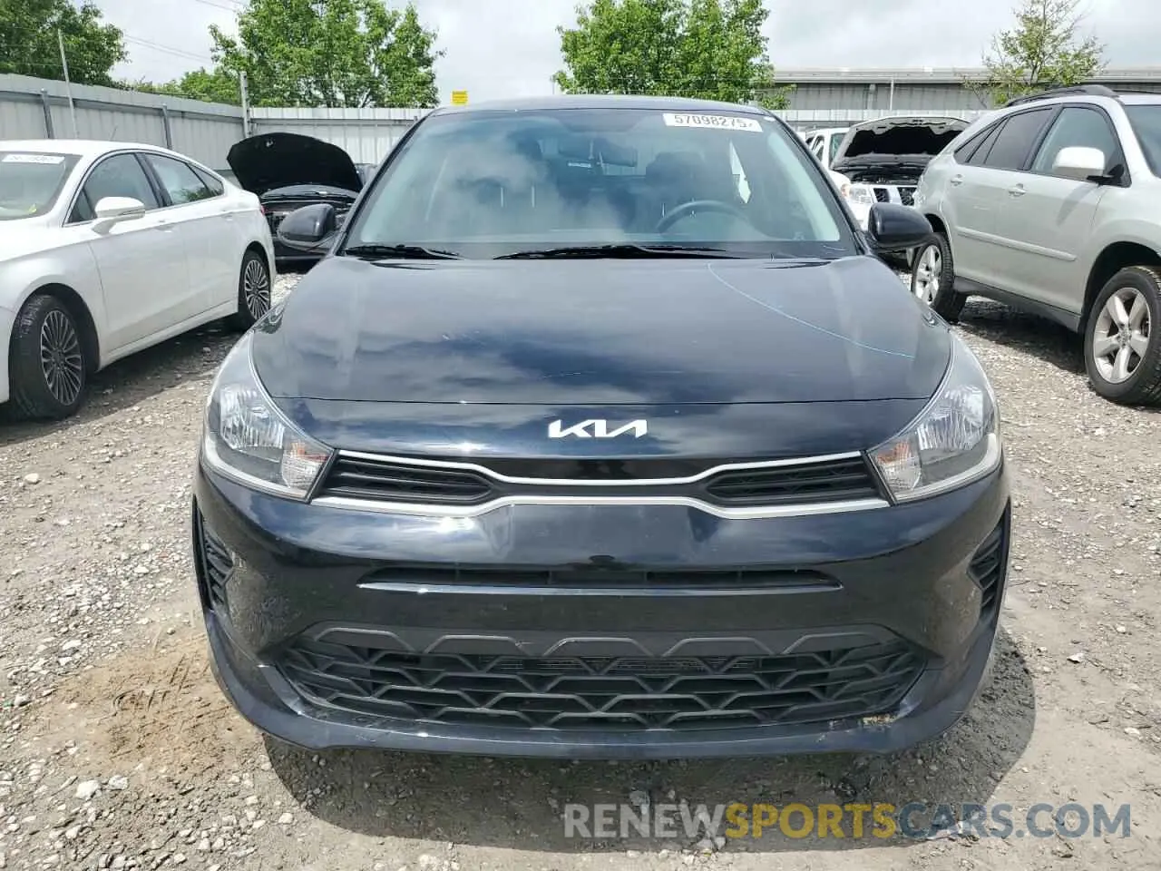 5 fotografías del automóvil dañado 3KPA24AD4PE598103 KIA RIO 2023