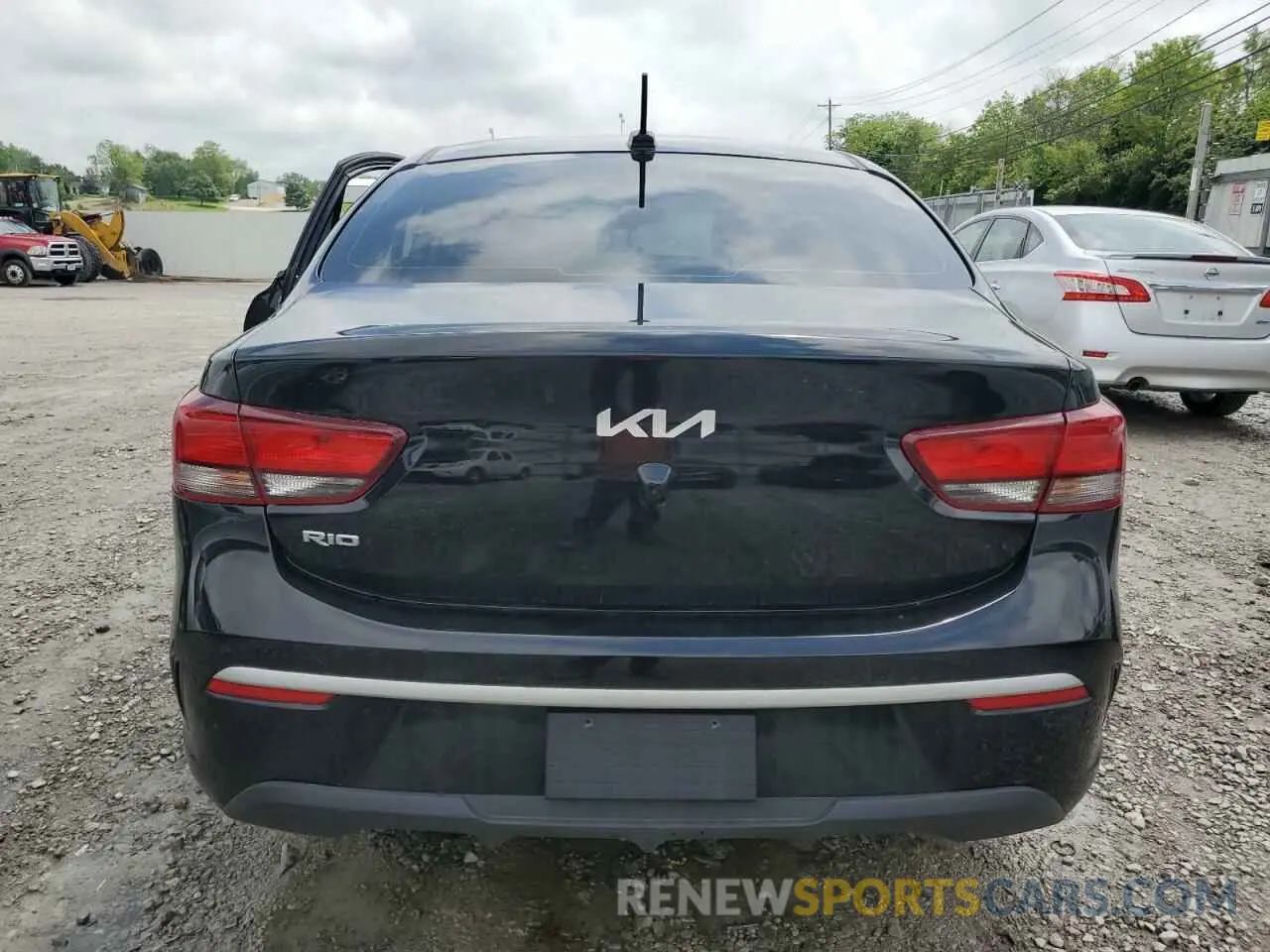 6 fotografías del automóvil dañado 3KPA24AD4PE598103 KIA RIO 2023