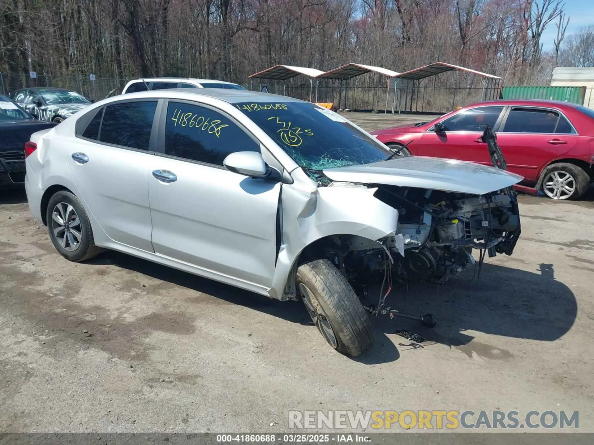 1 fotografías del automóvil dañado 3KPA24AD4PE602411 KIA RIO 2023