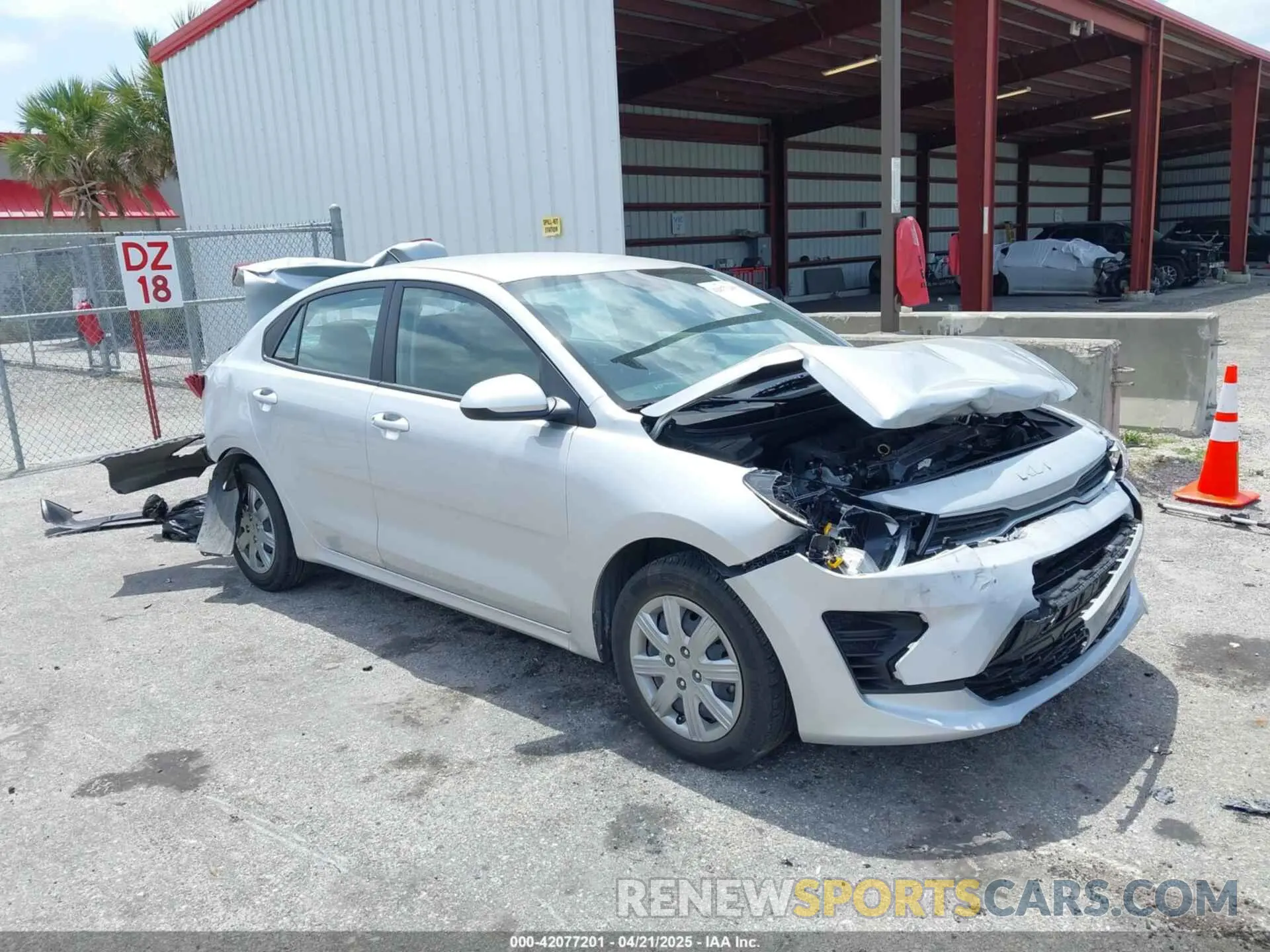 1 fotografías del automóvil dañado 3KPA24AD4PE604207 KIA RIO 2023
