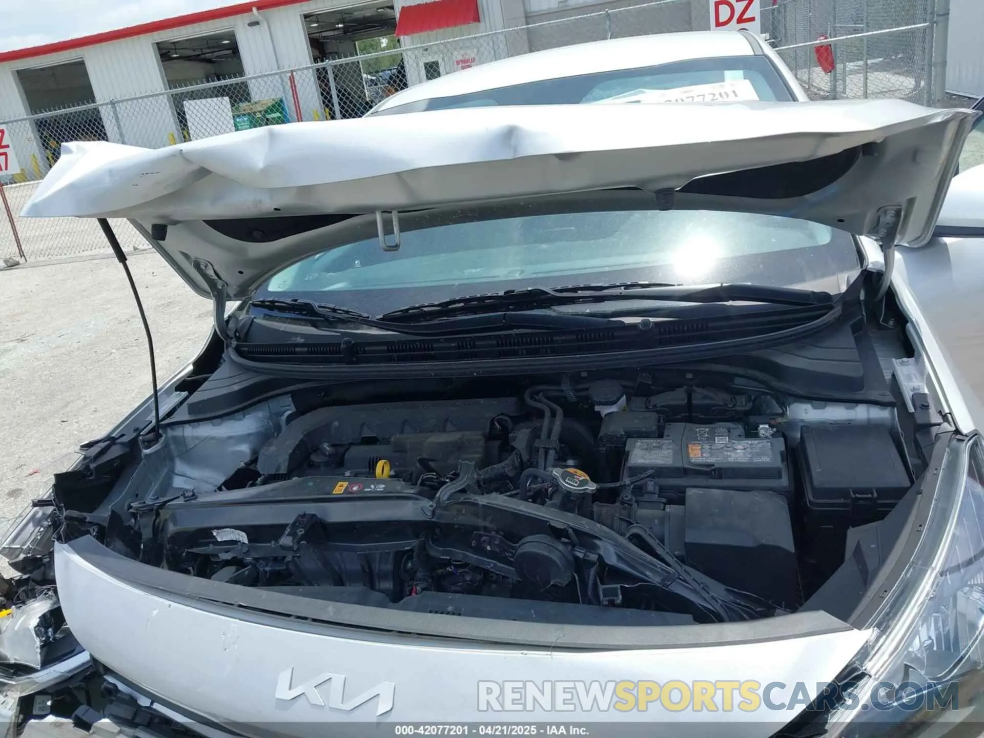 10 fotografías del automóvil dañado 3KPA24AD4PE604207 KIA RIO 2023