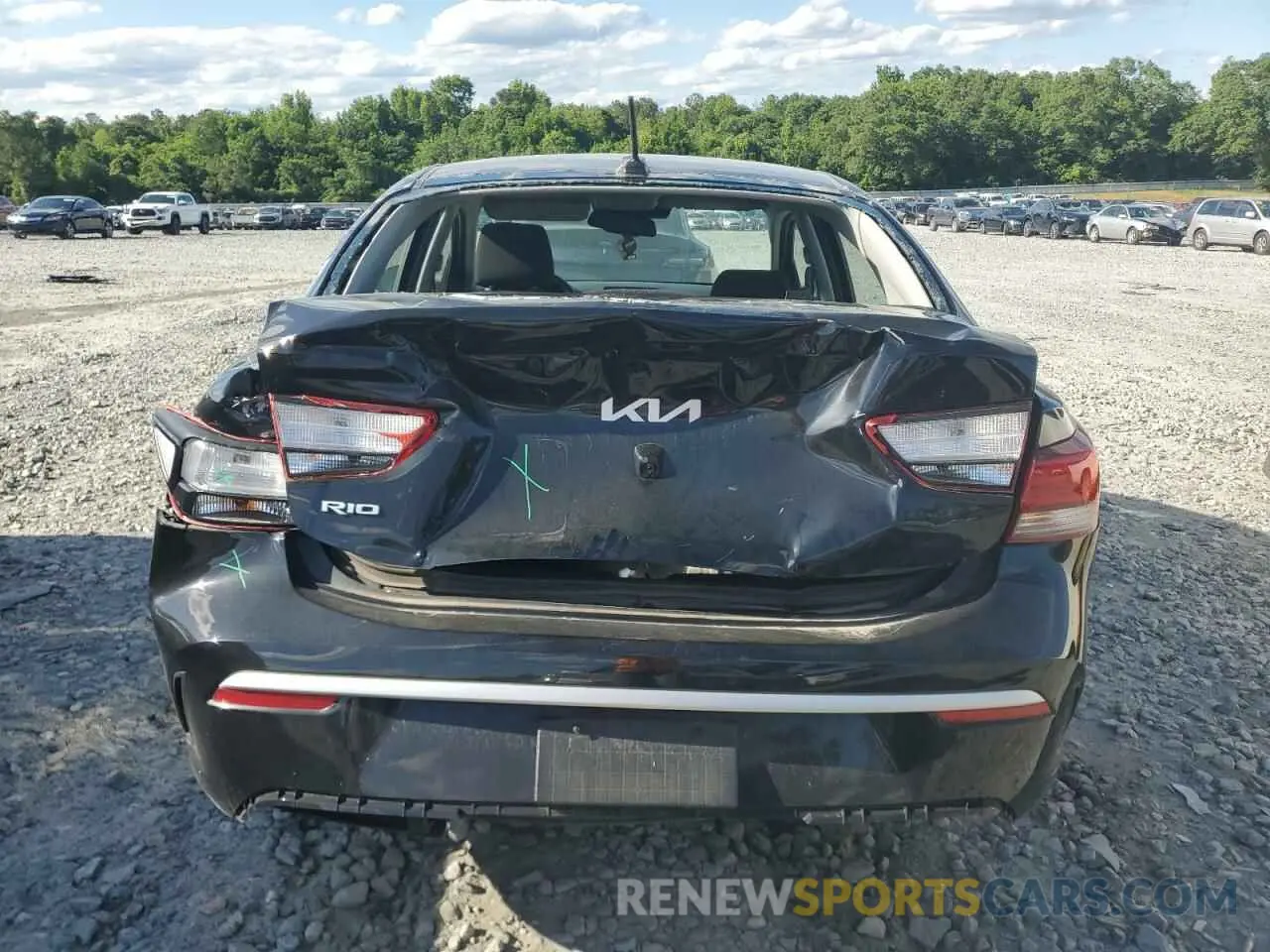 6 fotografías del automóvil dañado 3KPA24AD4PE613084 KIA RIO 2023