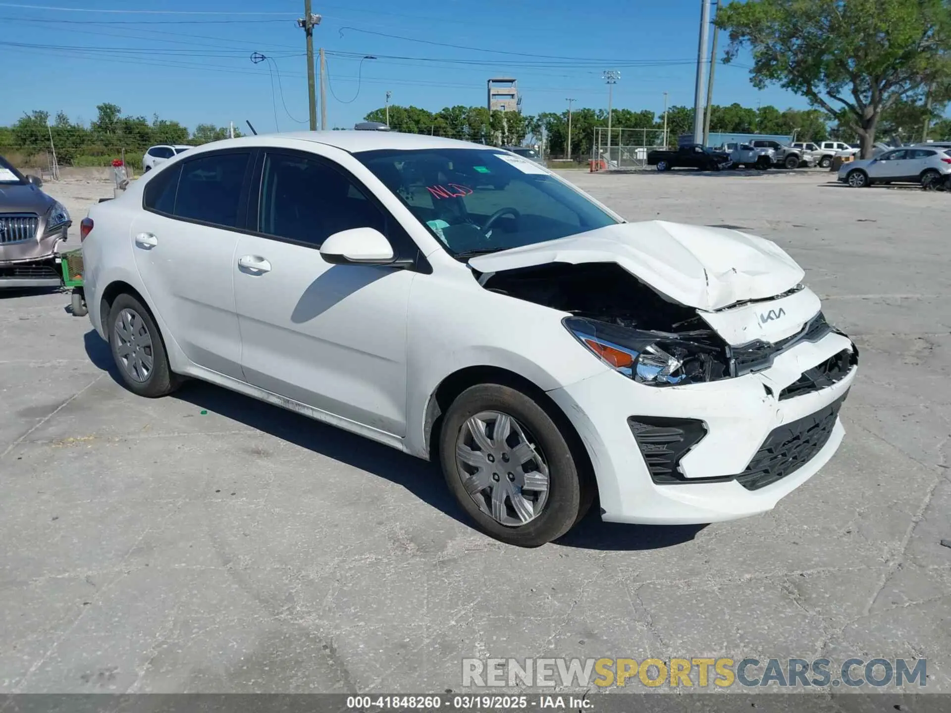 1 fotografías del automóvil dañado 3KPA24AD4PE616342 KIA RIO 2023