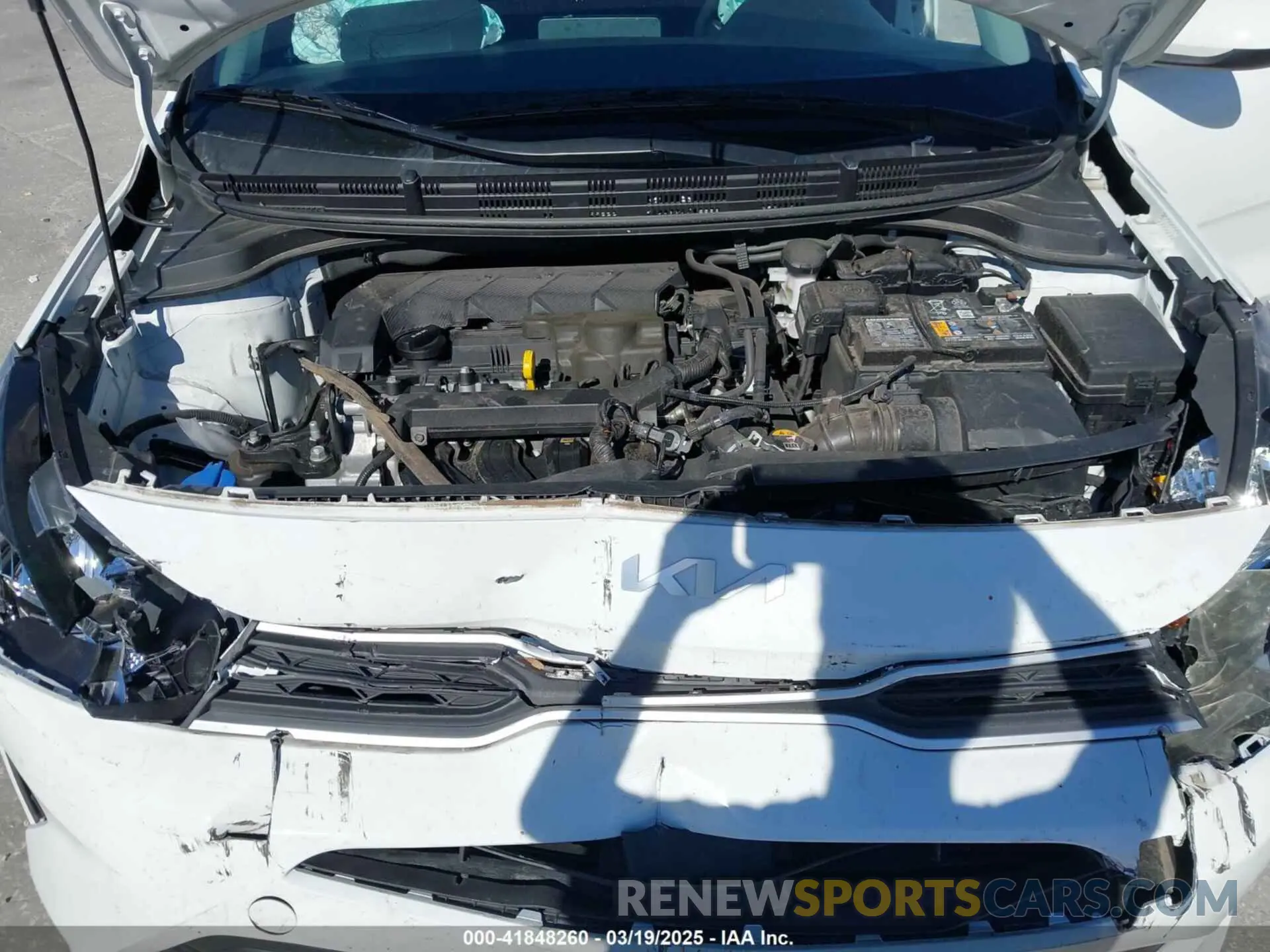 10 fotografías del automóvil dañado 3KPA24AD4PE616342 KIA RIO 2023