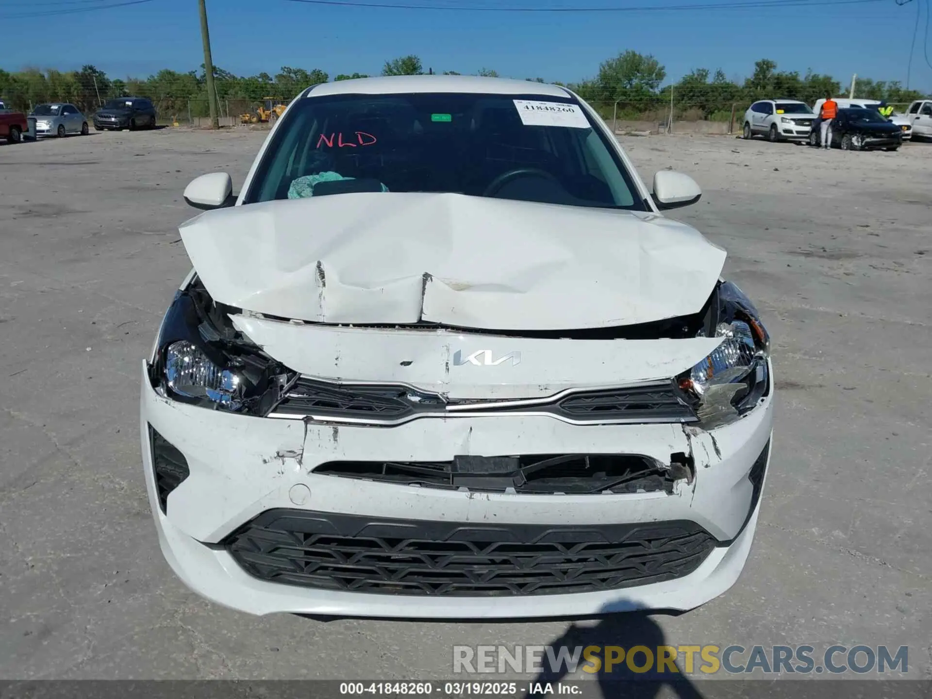 12 fotografías del automóvil dañado 3KPA24AD4PE616342 KIA RIO 2023