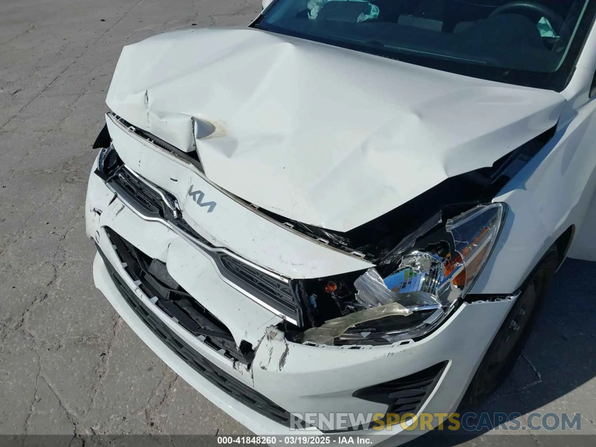 6 fotografías del automóvil dañado 3KPA24AD4PE616342 KIA RIO 2023