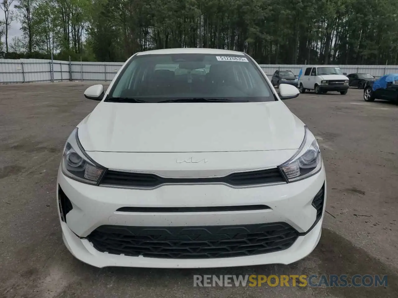 5 fotografías del automóvil dañado 3KPA24AD5PE520235 KIA RIO 2023