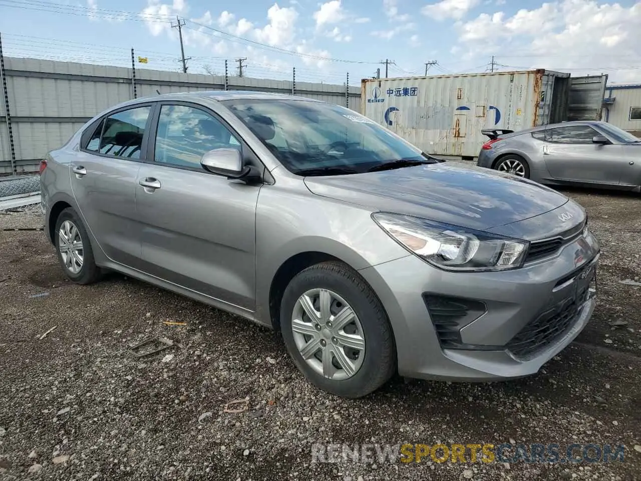 4 fotografías del automóvil dañado 3KPA24AD5PE526536 KIA RIO 2023