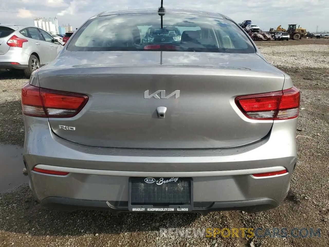 6 fotografías del automóvil dañado 3KPA24AD5PE526536 KIA RIO 2023