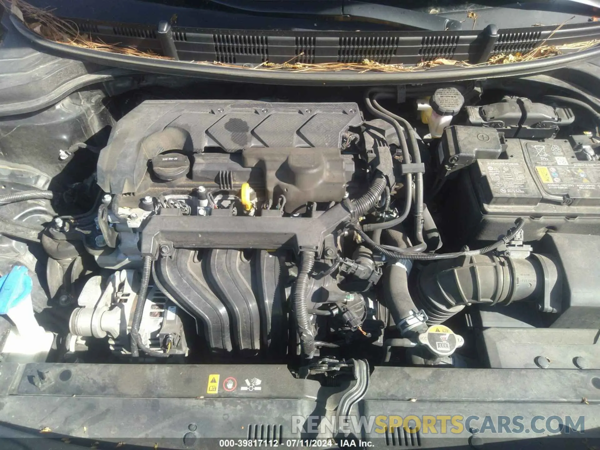10 fotografías del automóvil dañado 3KPA24AD5PE531705 KIA RIO 2023
