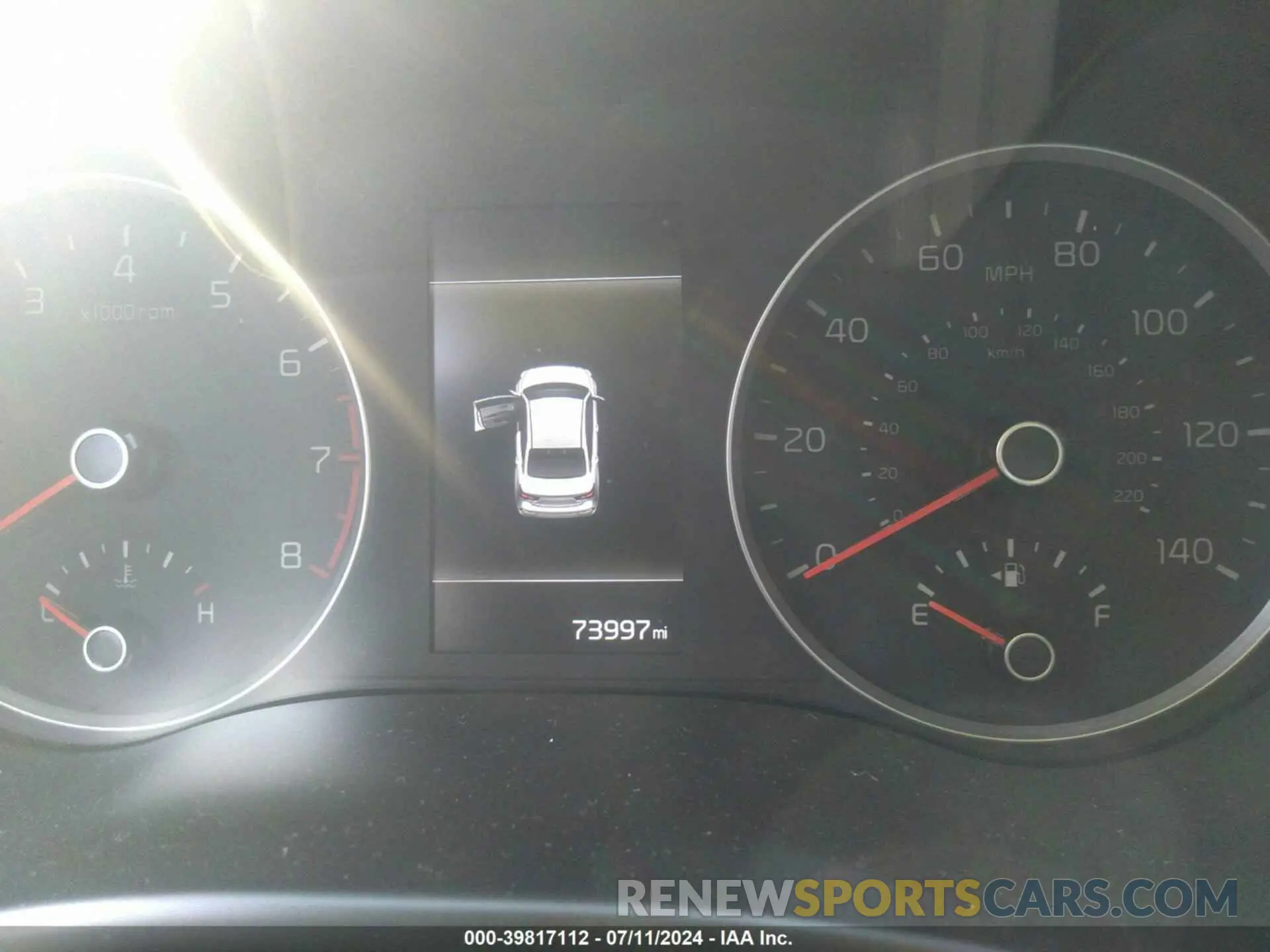 7 fotografías del automóvil dañado 3KPA24AD5PE531705 KIA RIO 2023