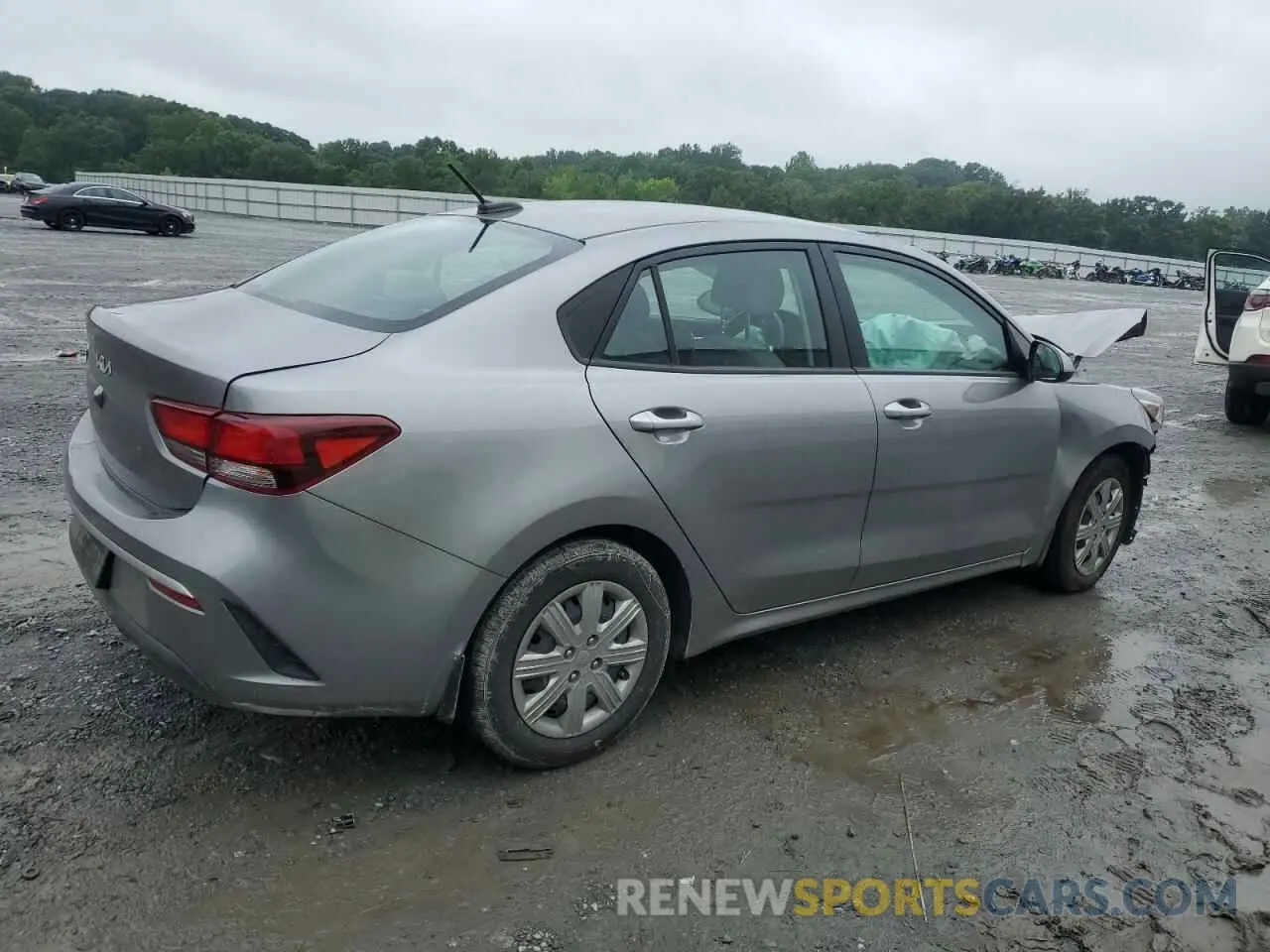 3 fotografías del automóvil dañado 3KPA24AD5PE532806 KIA RIO 2023