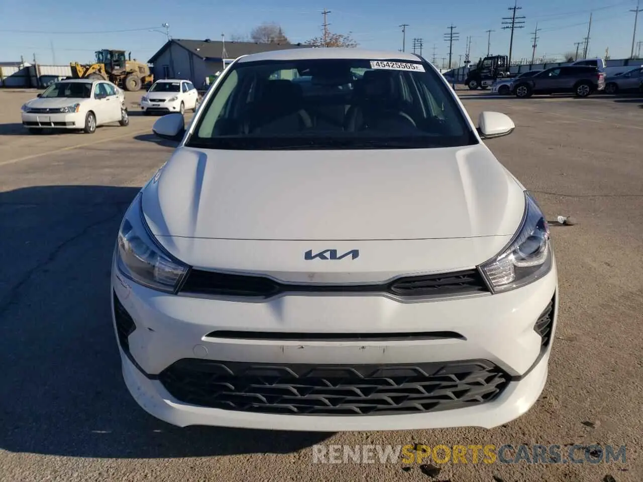 5 fotografías del automóvil dañado 3KPA24AD5PE533535 KIA RIO 2023