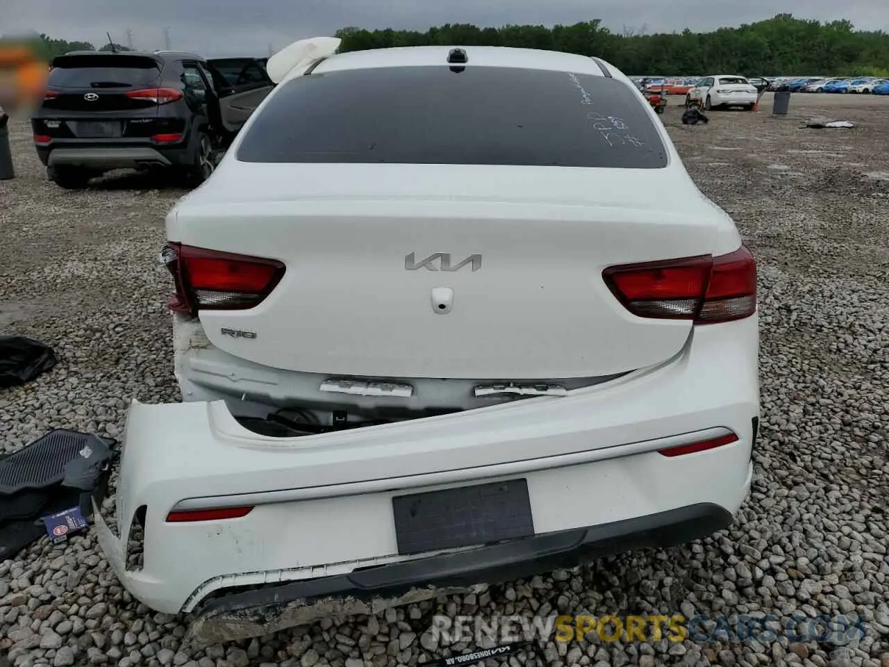 6 fotografías del automóvil dañado 3KPA24AD5PE615779 KIA RIO 2023