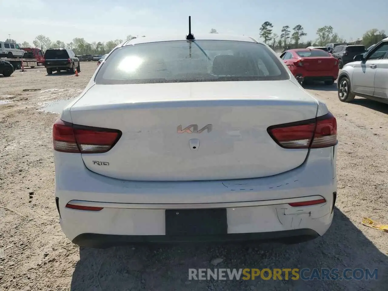 6 fotografías del automóvil dañado 3KPA24AD5PE626278 KIA RIO 2023