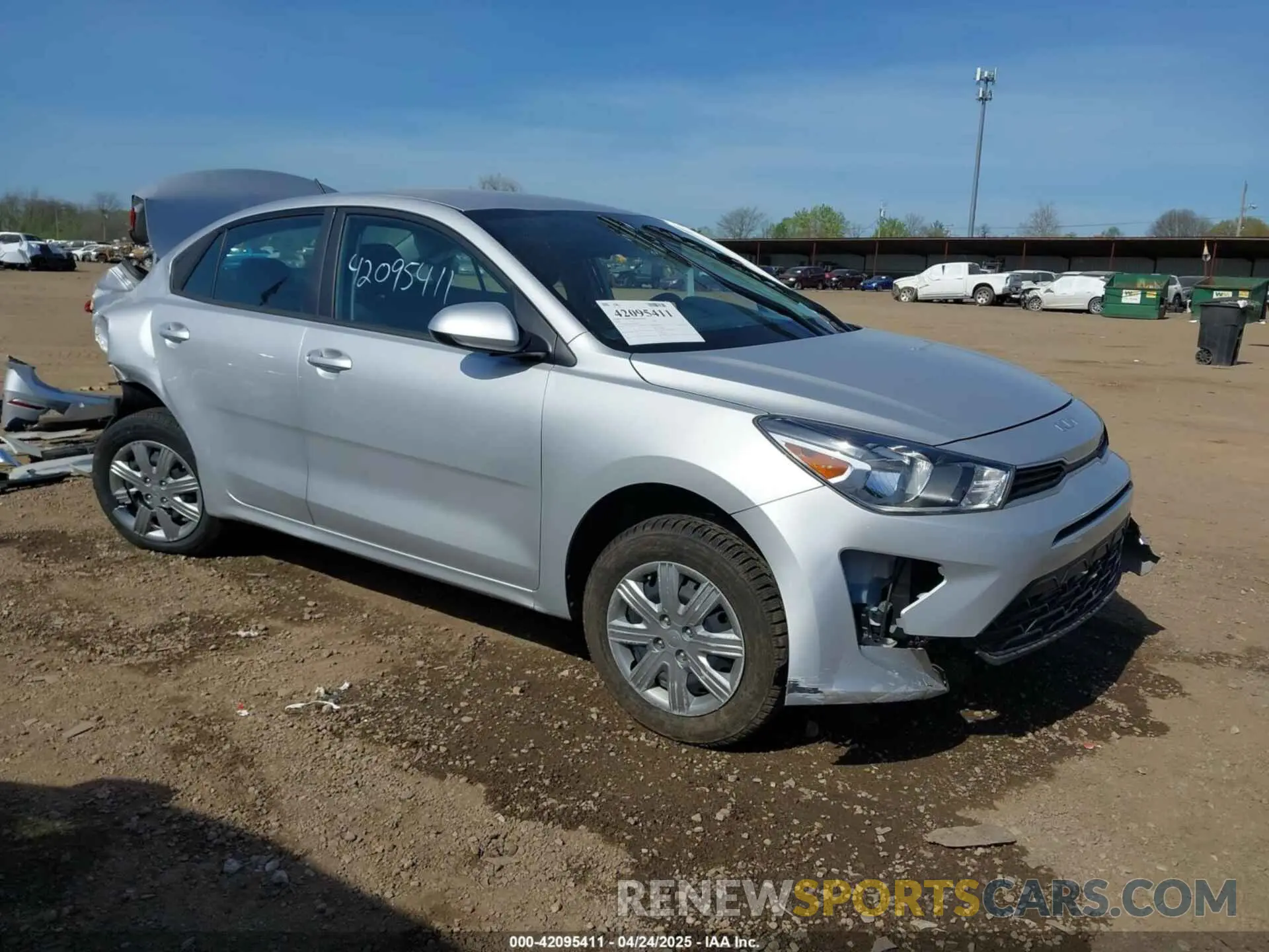 1 fotografías del automóvil dañado 3KPA24AD5PE627642 KIA RIO 2023