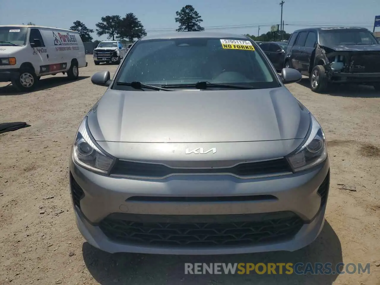 5 fotografías del automóvil dañado 3KPA24AD6PE532510 KIA RIO 2023