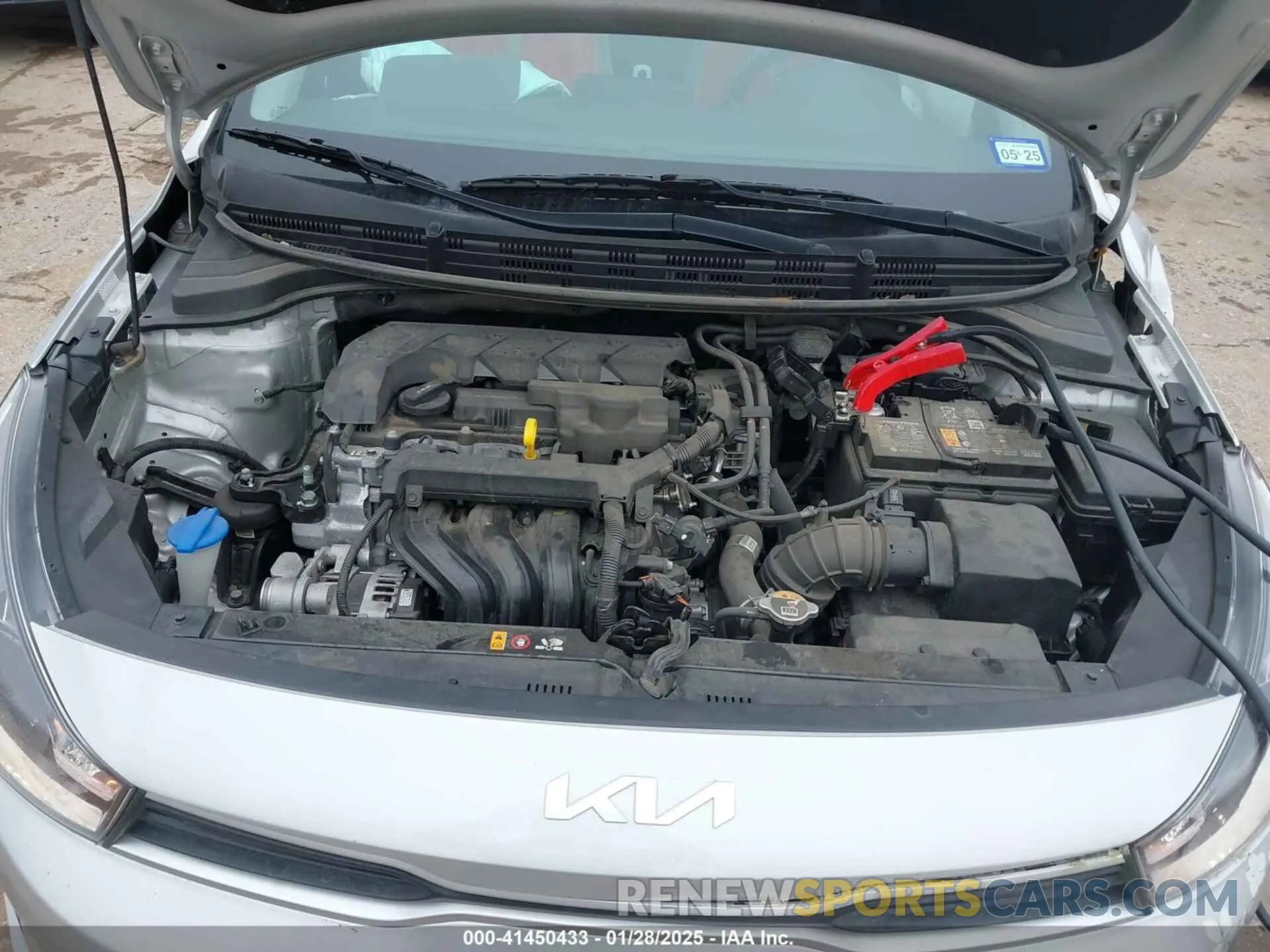 10 fotografías del automóvil dañado 3KPA24AD6PE575230 KIA RIO 2023