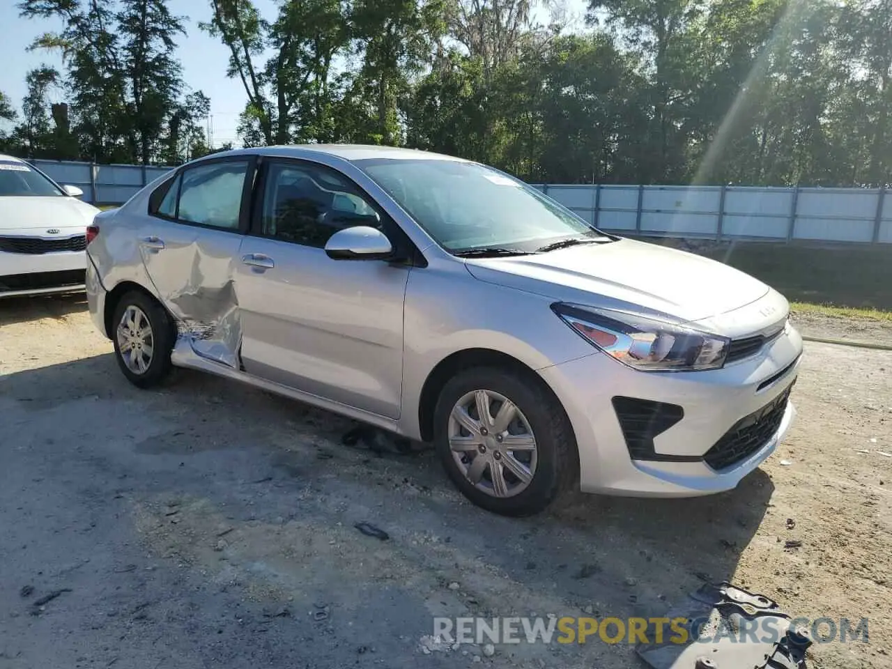 4 fotografías del automóvil dañado 3KPA24AD6PE582792 KIA RIO 2023