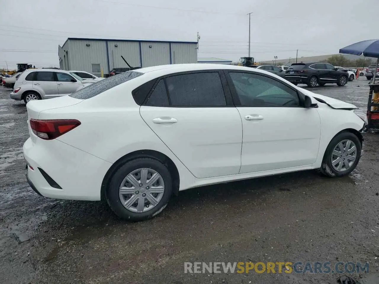 3 fotografías del automóvil dañado 3KPA24AD6PE589628 KIA RIO 2023